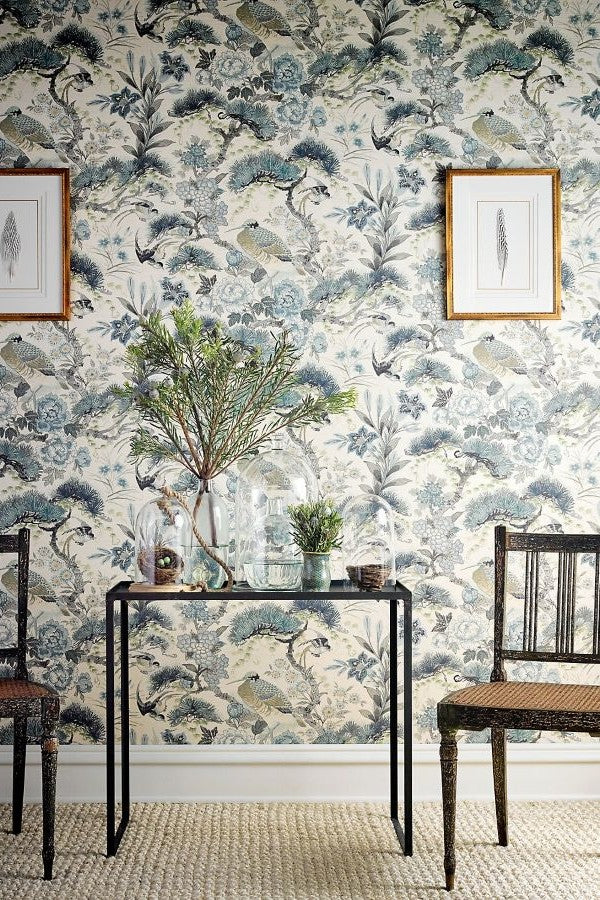 Floral Chinoiserie Fabrics & Wallpapers: Timeless Bird, Blossom & Botanical Designs