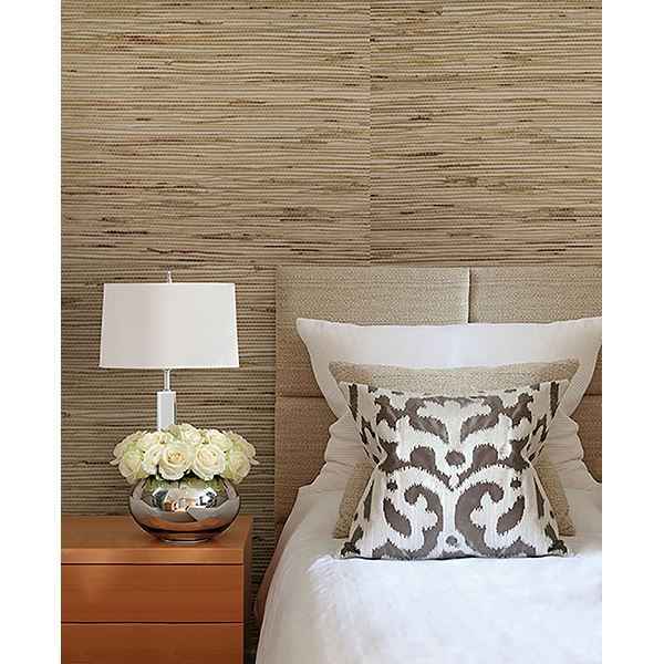 Kazuki Lavender Grasscloth Wallpaper - York Wallcoverings - 53-65600 - York Wallcoverings Wallpaper