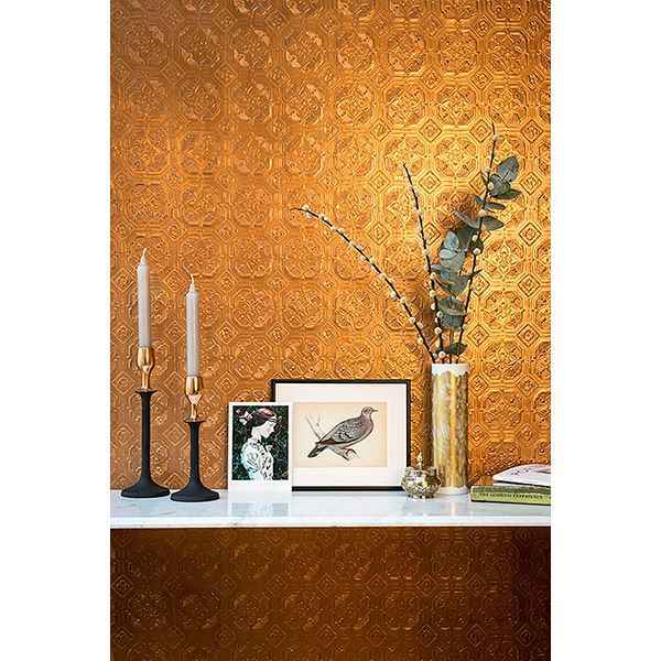 Derby White Paintable Anaglypta Original Wallpaper - York Wallcoverings - 437-RD124 - York Wallcoverings Papel pintado