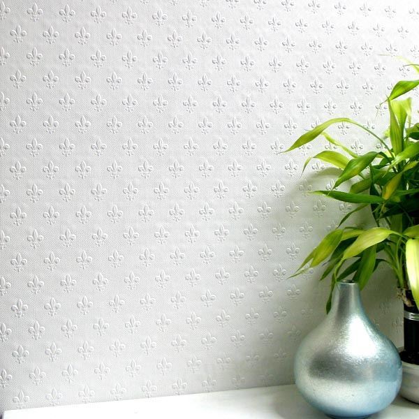 tudor-white-paintable-anaglypta-original-wallpaper-york-wallcoverings-437-rd392 - York Wallcoverings Papel pintado