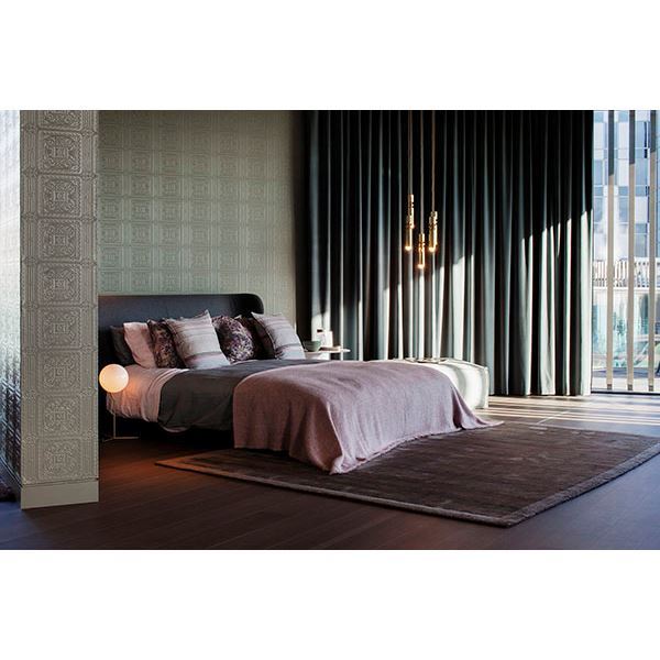 turner-tile-white-paintable-textured-vinyl-wallpaper-york-wallcoverings-437-rd80000 - York Wallcoverings Papel pintado