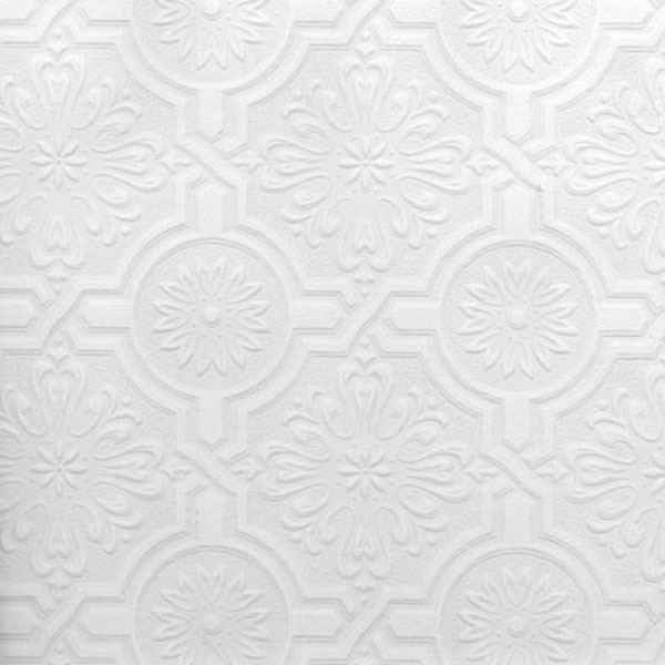 Nazareth White Paintable Wallpaper - York Wallcoverings - 497-32817 - York Wallcoverings Wallpaper