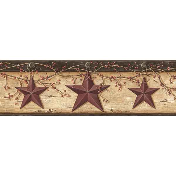 Graham Sand Rustic Star Trail Wallpaper - York Wallcoverings - BBC44603B