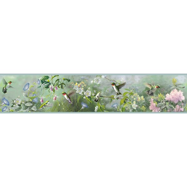 ruby-green-hummingbird-garden-wallpaper-york-wallcoverings-htm48531b