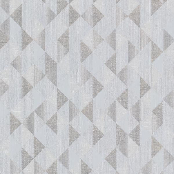 ethan-silver-triangle-wallpaper-york-wallcoverings-2603-20933 - York Wallpaper Wallpaper