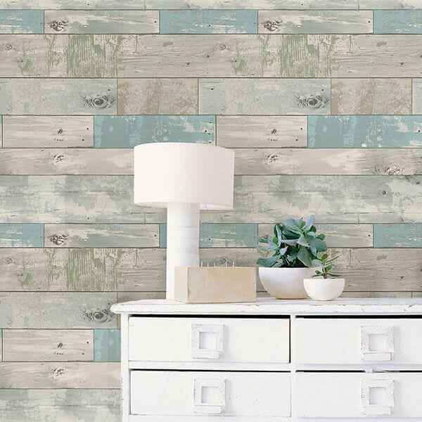 Beachwood Peel and Stick Wallpaper - York Wallcoverings - NU3126 - York Wallcoverings Wallpaper