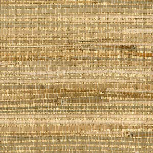 Zoho Neutral Foil Grass Wallpaper - York Wallcoverings - 2693-30271 - York Wallcoverings Wallpaper