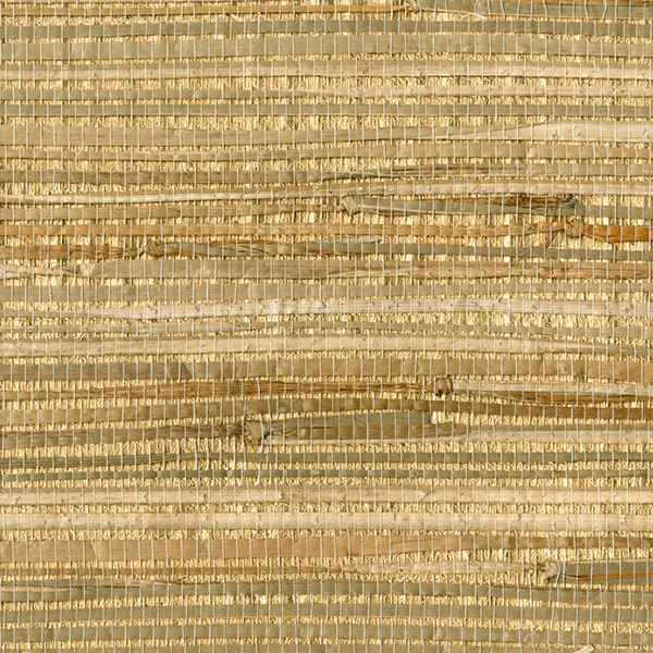 Zoho Neutral Foil Grass Wallpaper - York Wallcoverings - 2693-30271 - York Wallcoverings Wallpaper