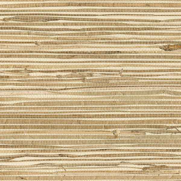 Kyodo Neutral Grasscloth Wallpaper - York Wallcoverings - 2693-89470 - York Wallcoverings Wallpaper