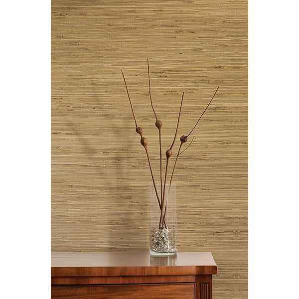 Daria Beige Grasscloth Wallpaper - York Wallcoverings - 2622-65622 - York Wallcoverings Wallpaper