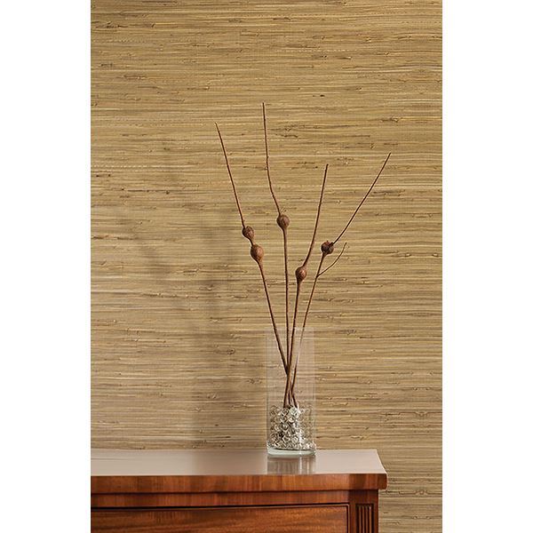 daria-beige-grasscloth-wallpaper-york-wallcoverings-2622-65622 - York Wallcoverings Papel pintado
