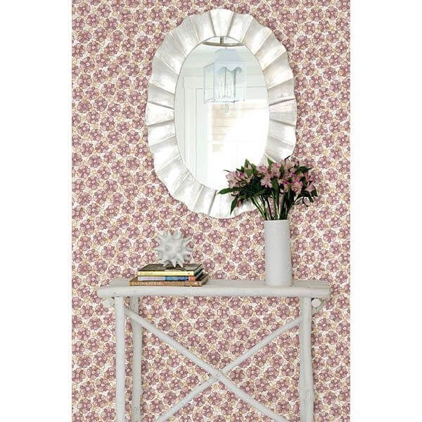 allison-lavender-floral-wallpaper-york-wallcoverings-2657-22226 - York Wallcoverings Papel pintado