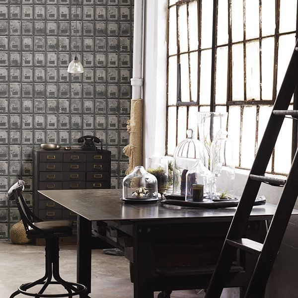 vintage-po-boxes-charcoal-distressed-metal-york-wallcoverings-2701-22355