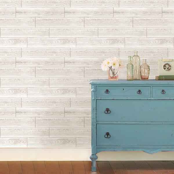 Serene Cream Peel & Stick Wallpaper - York Wallcoverings - NU1930 - York Wallcoverings Wallpaper