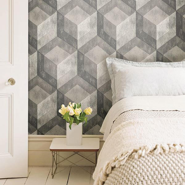 bauhaus-weathered-wood-peel-and-stick-wallpaper-york-wallcoverings-nu2277hd2 - York Wallcoverings Wallpaper
