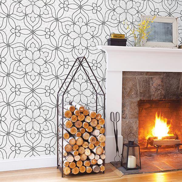 venus-silver-venus-wallpaper-york-wallcoverings-2716-23848 - York Wallcoverings Wallpaper