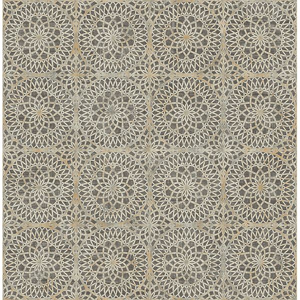 twist-brown-medallion-wallpaper-york-wallcoverings-ps40806