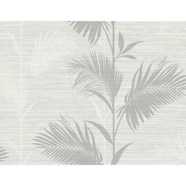 Away Grey Palm Wallpaper - York Wallcoverings - PS40310 - York Wallcoverings Wallpaper