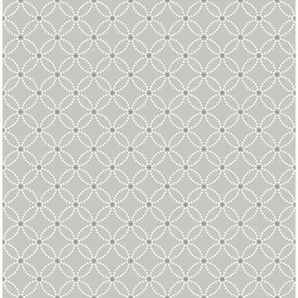 Kinetic Grey Geometric Floral Wallpaper - York Wallcoverings - 2704-21843 - York Wallcoverings Wallpaper
