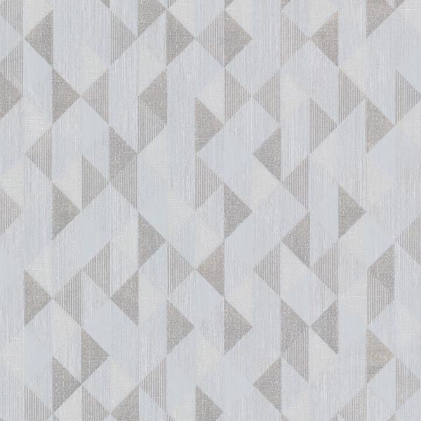 ethan-silver-triangle-wallpaper-york-wallcoverings-2704-20933 - York Wallpaper Wallpaper