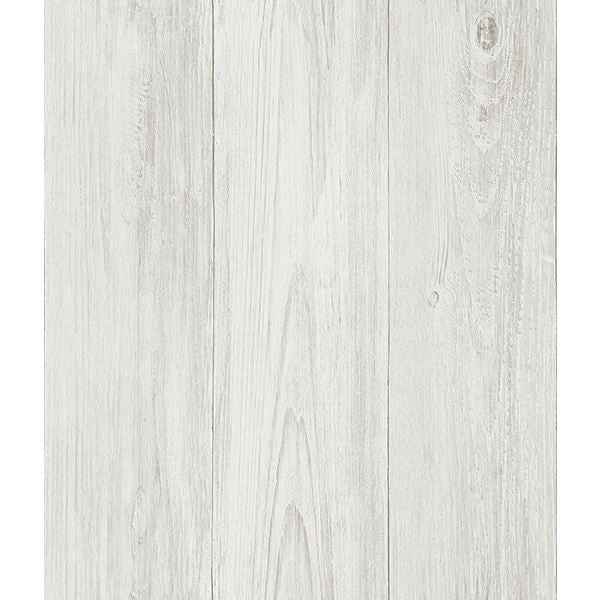 Mapleton Grey Faux Wood Wallpaper - York Wallcoverings - 3113-64228