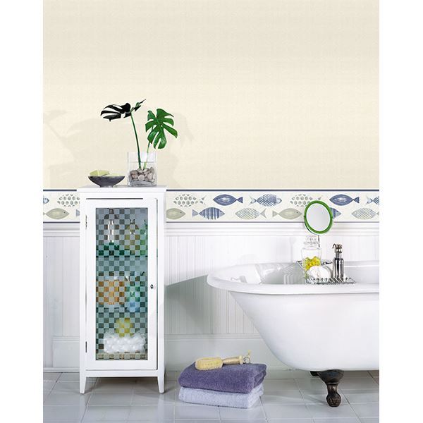 spindrift-beige-swirl-wallpaper-york-wallcoverings-3113-12054 - York Wallcoverings Wallpaper