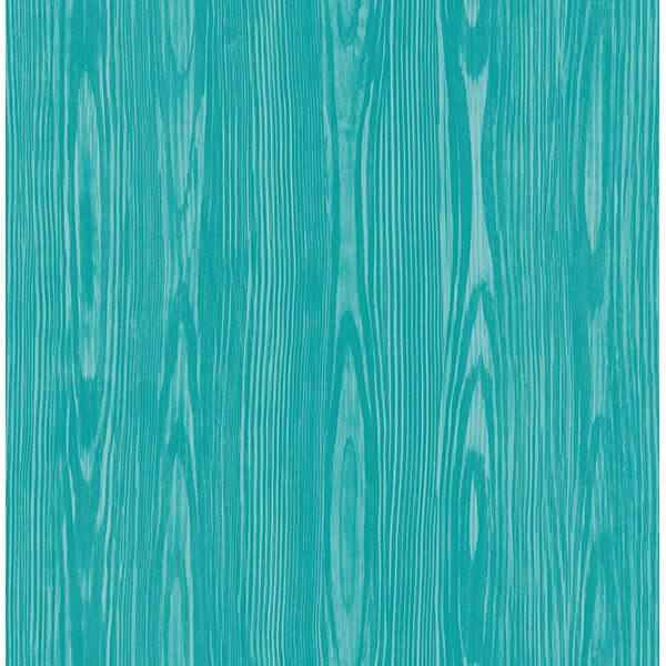 Illusion Aqua Faux Wood Wallpaper - York Wallcoverings - 2744-24156 - York Wallcoverings Wallpaper