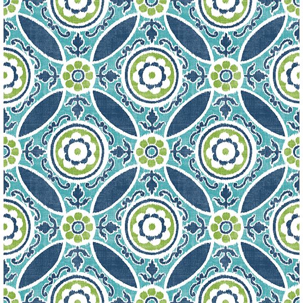 maya-teal-medallion-wallpaper-york-wallcoverings-2744-24115