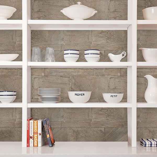 Beige Sandstone Wall Peel and Stick Wallpaper - York Wallcoverings - NU2237HD2 - York Wallcoverings Wallpaper
