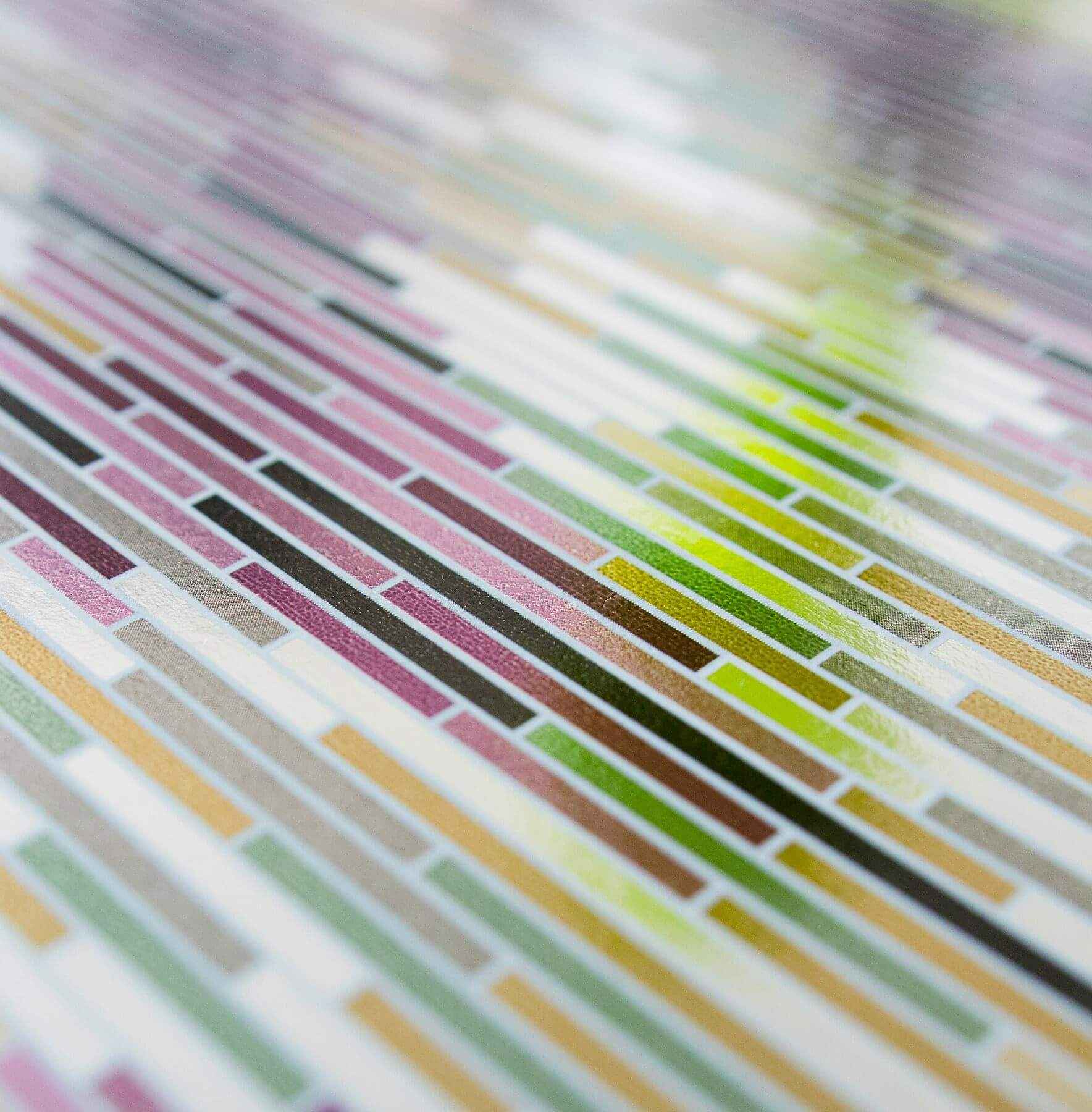 Ethereal Purple Ogee Wallpaper - York Wallcoverings - 2763-24218 - York Wallcoverings Wallpaper