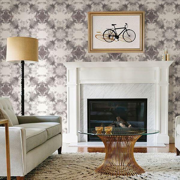 mysterious-grey-abstract-wallpaper-york-wallcoverings-2763-24212 - York Wallcoverings Papel pintado