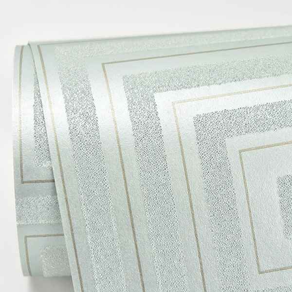Luminous Ice Beaded Geometric Wallpaper - York Wallcoverings - 2763-87318 - York Wallcoverings Wallpaper