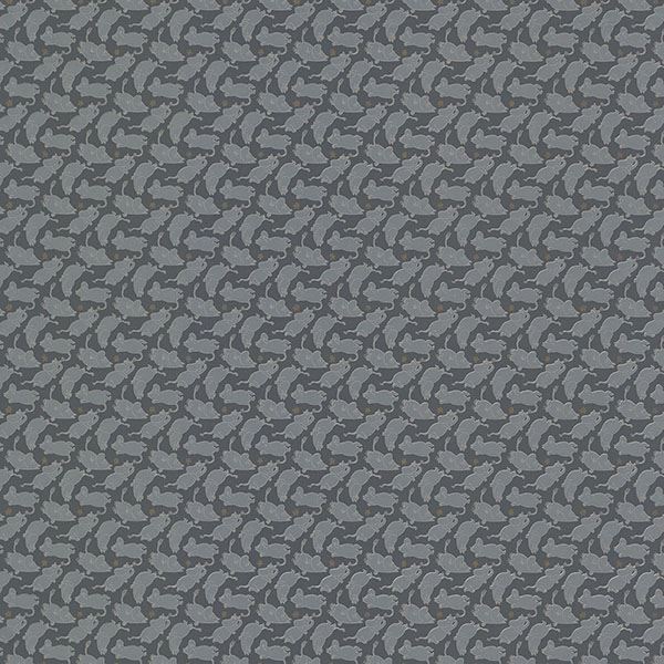Picture of Moomintroll Dark Grey Novelty Wallpaper