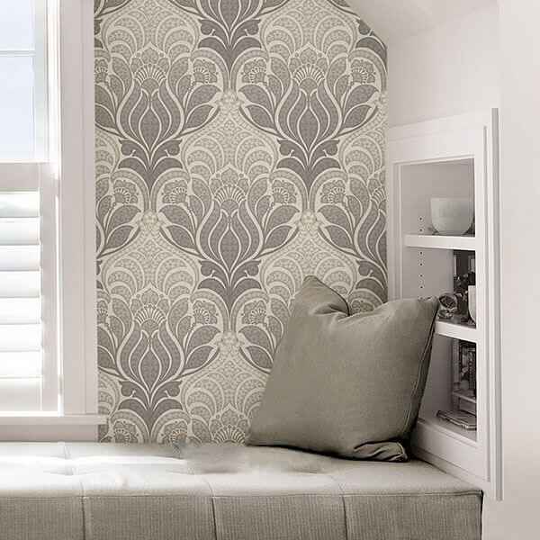 Charisma Peel Stick Wallpaper - York Wallcoverings - NU2396 - York Wallcoverings Wallpaper
