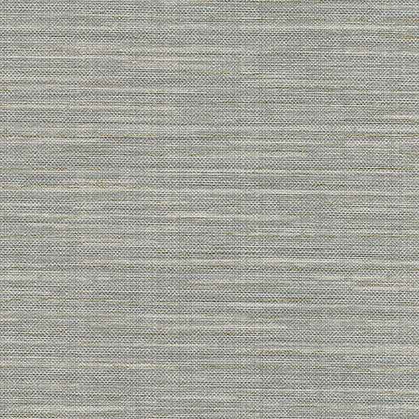 Bay Ridge Grey Faux Grasscloth Wallpaper - York Wallcoverings - 2758-8016 - York Wallcoverings Wallpaper