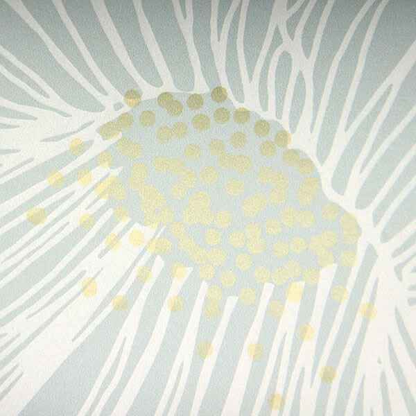 Mythic Seafoam Floral Wallpaper - York Wallcoverings - 2764-24321 - York Wallcoverings Wallpaper