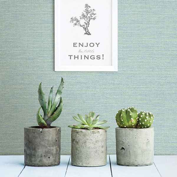 Agave Teal Grasscloth Wallpaper - York Wallcoverings - 3117-24282 - York Wallcoverings Wallpaper