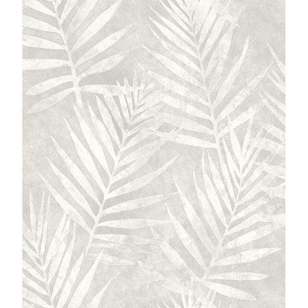 amador-silver-palm-wallpaper-york-wallcoverings-3117-675311 - York Wallcoverings Wallpaper
