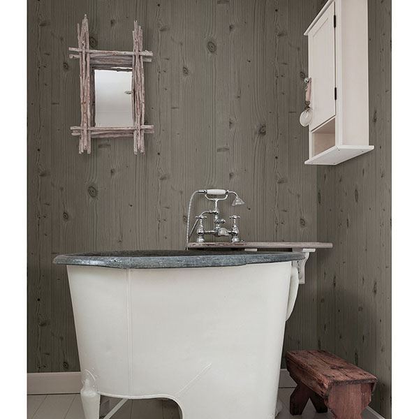 uinta-taupe-wooden-planks-wallpaper-york-wallcoverings-2774-606270 - York Wallcoverings Wallpaper
