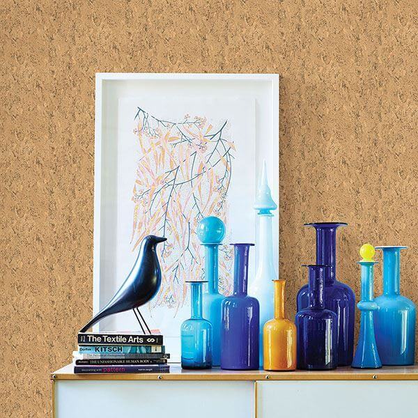 adrift-neutral-large-faux-cork-wallpaper-york-wallcoverings-2767-23772 - York Wallcoverings Wallpaper