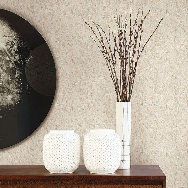 adrift-white-large-faux-cork-wallpaper-york-wallcoverings-2767-23771 - York Wallcoverings Wallpaper