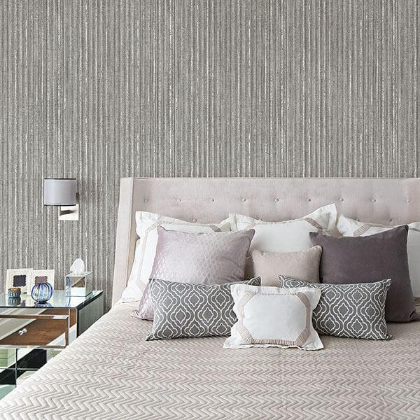 maison-silver-maison-texture-wallpaper-york-wallcoverings-2767-42036 - York Wallcoverings Wallpaper