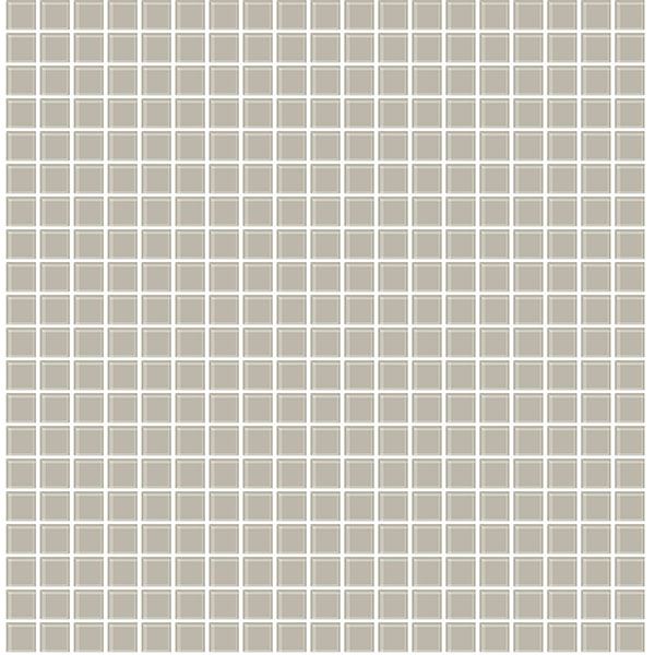 tessellate-grey-glass-tile-wallpaper-york-wallcoverings-2767-23784 - York Wallcoverings Wallpaper