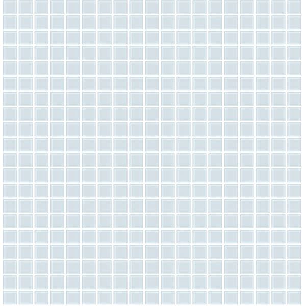 tessellate-light-blue-glass-tile-wallpaper-york-wallcoverings-2767-23786 - York Wallcoverings Wallpaper
