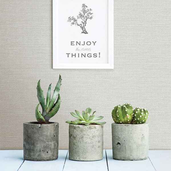Bluestem Light Grey Grasscloth Wallpaper - York Wallcoverings - 2767-24278 - York Wallcoverings Wallpaper
