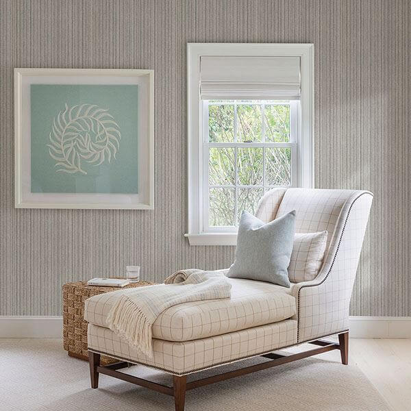 salois-light-grey-texture-wallpaper-york-wallcoverings-2767-23781 - York Wallcoverings Wallpaper
