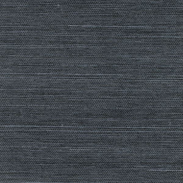 peninsula-navy-sisal-grasscloth-wallpaper-york-wallcoverings-2732-80088 - York Wallcoverings Wallpaper