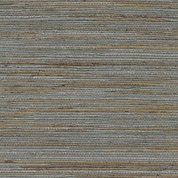 Shandong Slate Ramie Grasscloth Wallpaper - York Wallcoverings - 2732-80085 - York Wallcoverings Wallpaper