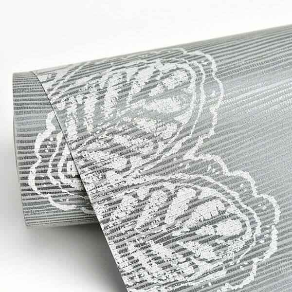 Sol Slate Medallion Wallpaper - York Wallcoverings - 2793-24746 - York Wallcoverings Wallpaper