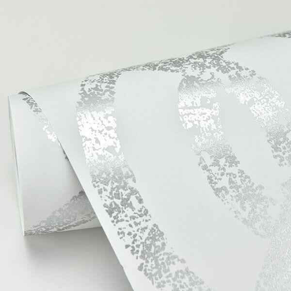 Ethereal Silver Trellis Wallpaper - York Wallcoverings - 2793-24722 - York Wallcoverings Wallpaper